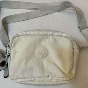 Kipling Cream Crossbody Bag